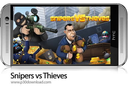 دانلود Snipers vs Thieves v2.13.40291 + Mod - بازی موبایل سارقان و تک تیراندازها