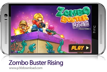 دانلود Zombo Buster Rising v1.07 + Mod - بازی موبایل نابودگر زامبی