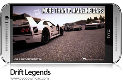 دانلود Drift Legends v1.9.6 + Mod - بازی موبایل اسطوره های دریفت