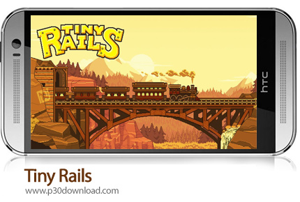 دانلود Tiny Rails v2.10.06 + Mod - بازی موبایل قطارهای کوچک