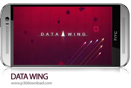 دانلود DATA WING v1.0.5 + Mod - بازی موبایل پرواز اطلاعات