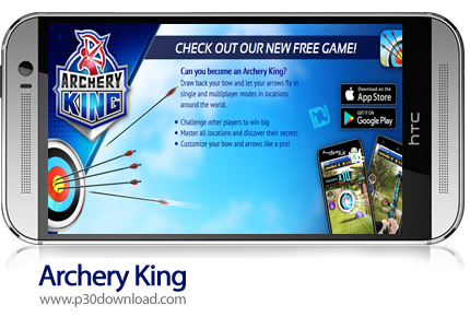 دانلود Archery King v1.0.35.1 + Mod - بازی موبایل پادشاه کمانداران