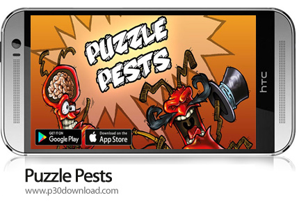 دانلود Puzzle Pests v1.0 - بازی موبایل پازل حشرات