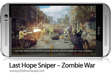 دانلود Last Hope Sniper - Zombie War v3.1 + Mods - بازی موبایل اخرین امید تک تیرانداز