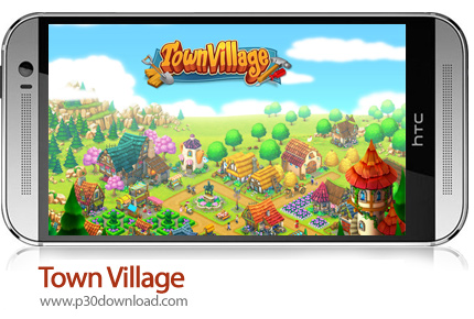 دانلود Town Village: Farm, Build, Trade, Harvest City v1.8.11 + Mod - بازی موبایل مزرعه داری