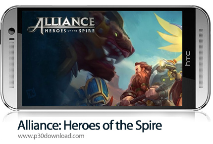 دانلود Alliance: Heroes of the Spire v68390 + Mod - بازی موبایل قهرمانان اسپیر