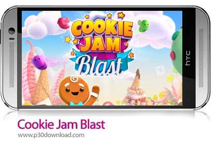 دانلود Cookie Jam Blast v7.0.609 + Mod - بازی موبایل انفجار کوکی ها