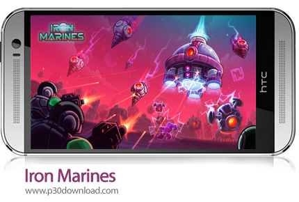 دانلود Iron Marines v1.6.3 + Mod - بازی موبایل تفنگداران آهنی