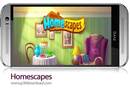 دانلود Homescapes v4.4.4 + Mod - بازی موبایل خانه ها