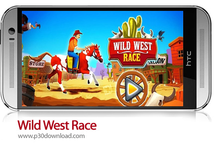 دانلود Wild West Race v3.4 + Mod - بازی موبایل مسابقه غرب وحشی
