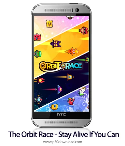 دانلود The Orbit Race - Stay Alive If You Can v1.5 + Mod - بازی موبایل مسابقه چرخش