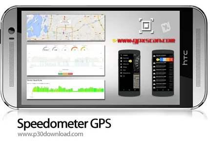 دانلود Speedometer GPS Pro v4.032 - برنامه موبایل سرعت سنج