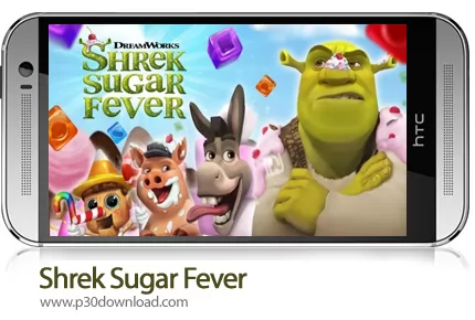 دانلود Shrek Sugar Fever v1.17 + Mod - بازی موبایل شرک