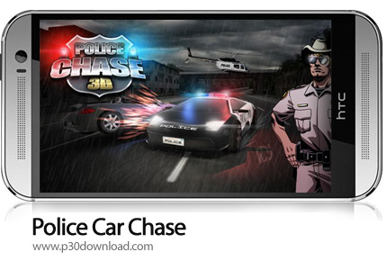 دانلود Police Car Chase v1.1.01 + Mod - بازی موبایل تعقیب و گریز پلیسی