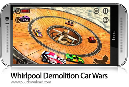 دانلود Whirlpool Demolition Car Wars v1.1 - بازی موبایل جنگهای تخریب اتومبیل