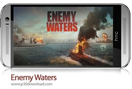 دانلود Enemy Waters : Submarine and Warship battles v1.054 + Mod - بازی موبایل آبهای دشمن