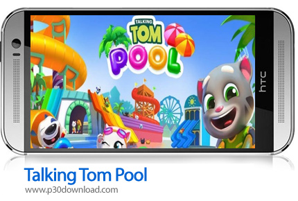 دانلود Talking Tom Pool v1.7.6.322 + Mod - بازی موبایل استخر تام سخنگو
