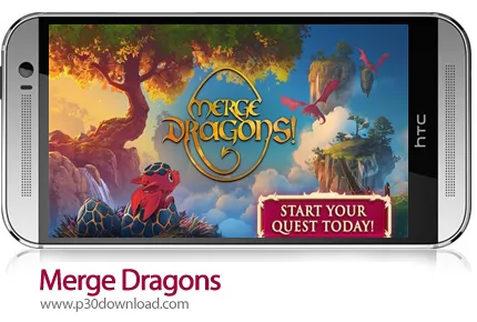 دانلود Merge Dragons v5.4.0 + Mod - بازی موبایل اژدهای افسانه ای