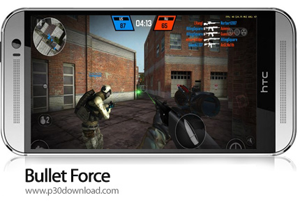 دانلود Bullet Force v1.80.0 + Mod - بازی موبایل نیروی گلوله