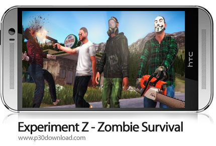 دانلود Experiment Z - Zombie Survival v2.11 + Mod - بازی موبایل آزمایش زد