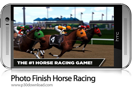 دانلود Photo Finish Horse Racing v90.3 + Mod - بازی موبایل اسب سواری