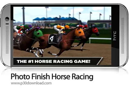 دانلود Photo Finish Horse Racing v90.3 + Mod - بازی موبایل اسب سواری