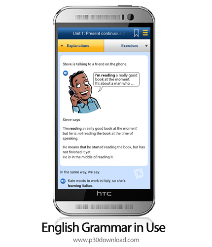 دانلود English Grammar in Use v1.11.05 Unlocked - برنامه موبایل آموزش گرامر انگلیسی