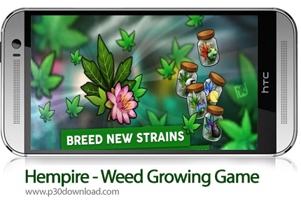 دانلود Hempire - Weed Growing Game v1.9.2 + Mod - بازی موبایل باغبانی و پرورش گل و گیاه