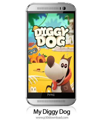 دانلود My Diggy Dog v2.332 + Mod - بازی موبایل مای دیگی داگ