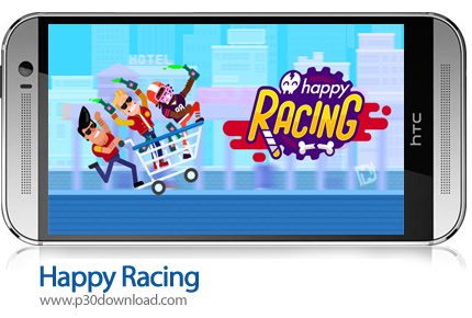 دانلود Happy Racing v2.1 + Mod - بازی موبایل مسابقه شاد