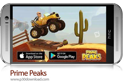 دانلود Prime Peaks v28 + Mod - بازی موبایل تپه نوردی با ماشین