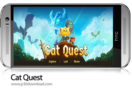 دانلود Cat Quest v1.2.2 + Mod - بازی موبایل تلاش گربه