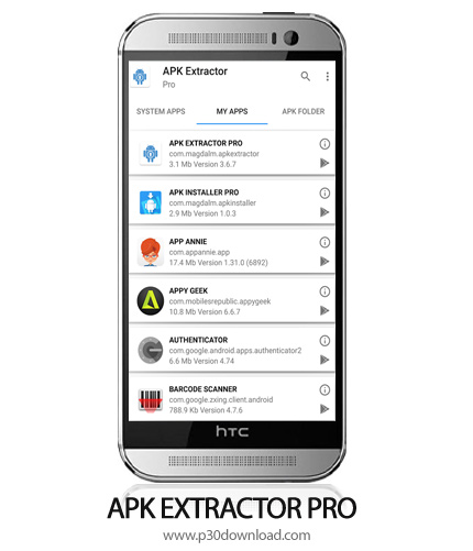 دانلود APK EXTRACTOR PRO v5.1.0 - برنامه موبایل استخراج فایل نصبی اندروید
