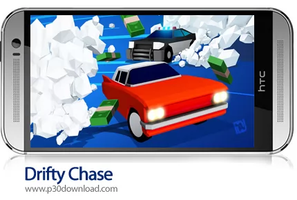 دانلود Drifty Chase v2.1 + Mod - بازی موبایل تعقیب و گریز مرگبار