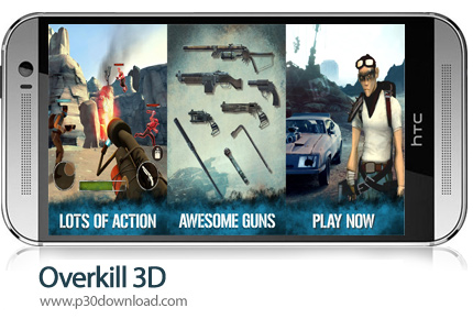 دانلود Overkill 3D v1.15 + Mod - بازی موبایل کشتن به صورت سه بعدی