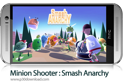 دانلود Minion Shooter: Smash Anarchy v1.1.6 + Mod - بازی موبایل نبرد در سیاره ها