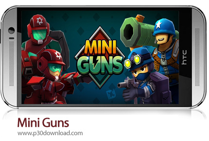 دانلود Mini Guns v2.1.0 - بازی موبایل ارتش فسقلی ها