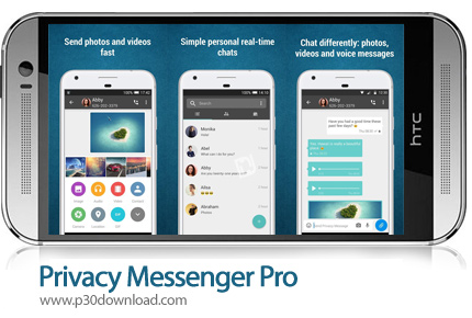 دانلود Privacy Messenger Pro v3.8.0 - برنامه موبایل مسنجر سریع و امنیتی