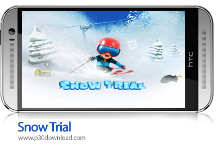 دانلود Snow Trial v1.0.67 + Mod - بازی موبایل اسکی روی برف