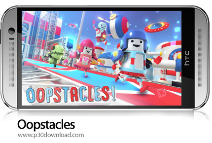 دانلود Oopstacles v26.0 + Mod - بازی موبایل ماجراجویی در دنیای رنگارنگ
