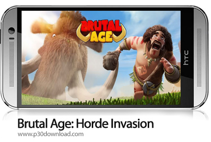 دانلود Brutal Age: Horde Invasion v1.0.00 b10083 - بازی موبایل عصر گنده بک ها : حمله بربرها