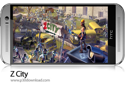 دانلود Z City v1.1.6 - بازی موبایل شهر زامبی ها