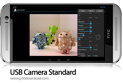دانلود USB Camera Standard v2.4.0 - برنامه موبایل اتصال دوربین یو اس بی به اندروید