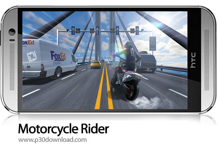 دانلود Motorcycle Rider v2.3.5009 + Mod - بازی موبایل موتورسواری در اتوبان
