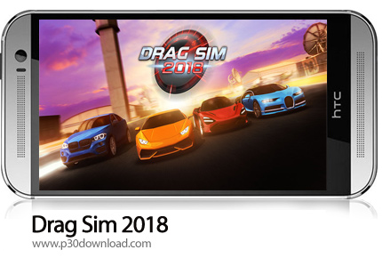 دانلود Drag Sim 2018 v1.0.6 + Mod - بازی موبایل مسابقات درگ 2018