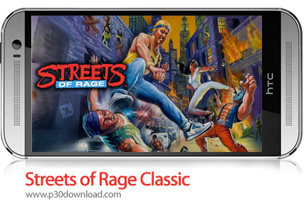 دانلود Streets of Rage Classic v2.0.4 + Mod - بازی موبایل شورش در شهر
