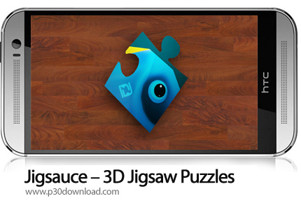 دانلود Jigsauce - 3D Jigsaw Puzzles v1.0 - بازی موبایل پازل های اره ای سه بعدی