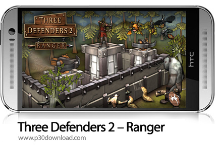 دانلود Three Defenders 2 - Ranger v1.5.3 + Mod - بازی موبایل سه مدافع