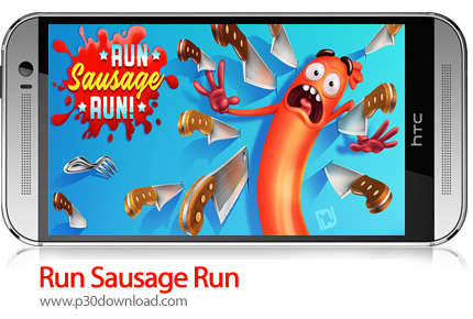 دانلود Run Sausage Run v1.23.3 + Mod - بازی موبایل بدو سوسیس بدو