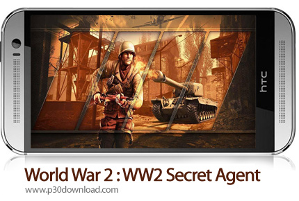 دانلود World War 2 : WW2 Secret Agent FPS v1.0.11 + Mod - بازی موبایل نبرد در جنگ جهانی 2